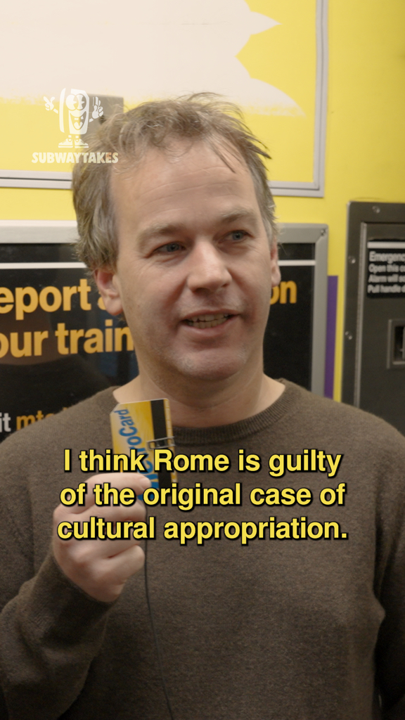 Rome is guilty of the original case of cultural appropriation ...
