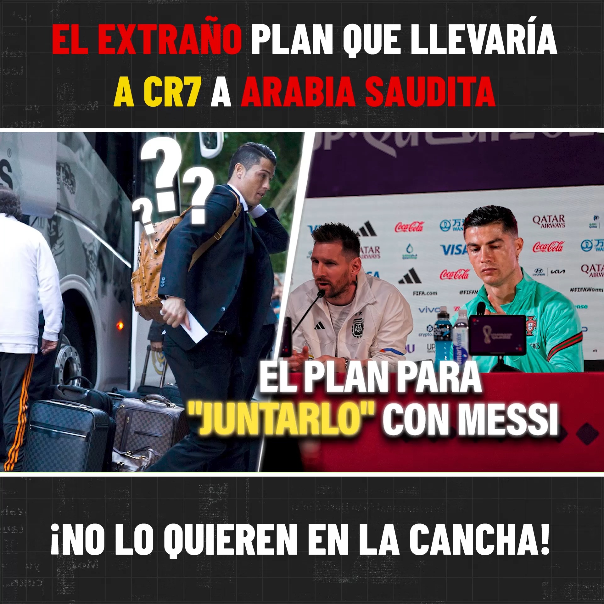 El EXTRAÑO PLAN que llevaría CR7 A ARABIA SAUDITA ¡NO LO QUIEREN en la ...