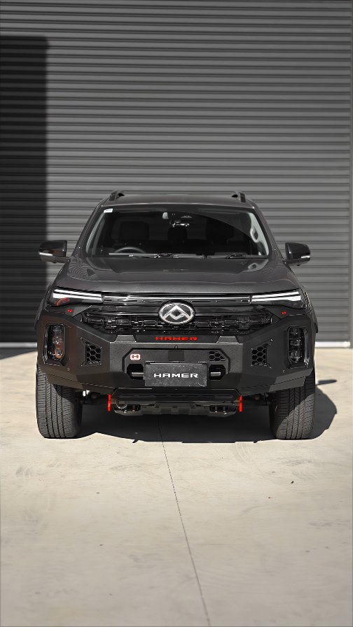 LDV T60 with King Series bull bar, Warrior sports bar, and Nova rear ...