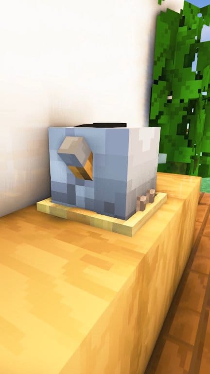 Minecraft Working Toaster 🍞 #minecraft #minecraftbuilds # ...