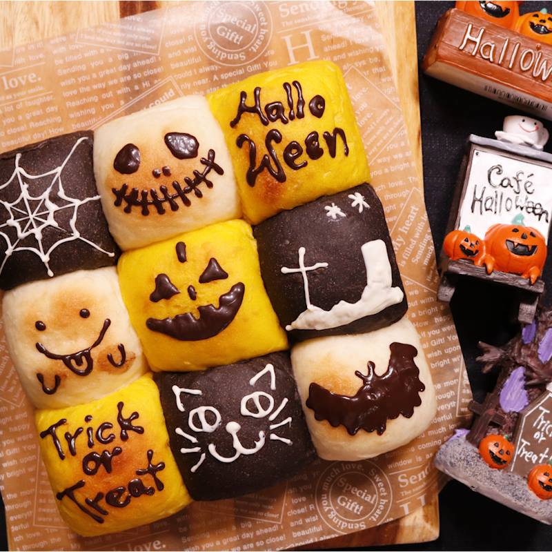 待ち遠しいハロウィン「ちぎって美味しい！捏ねて楽しい！ハロウィン