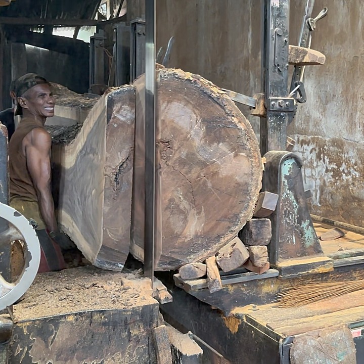 Very amazing sawmill beautiful giant log | Sawmill & Woodworking | Facebook