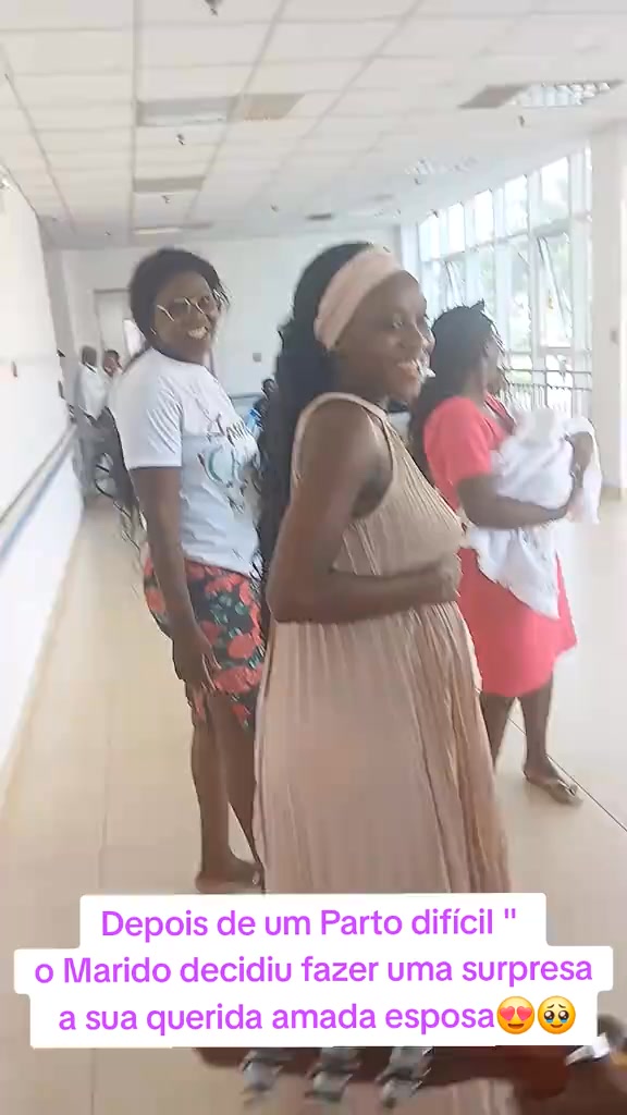 Depois de um Parto difícil " o Marido decidiu fazer uma surpresa a sua ...