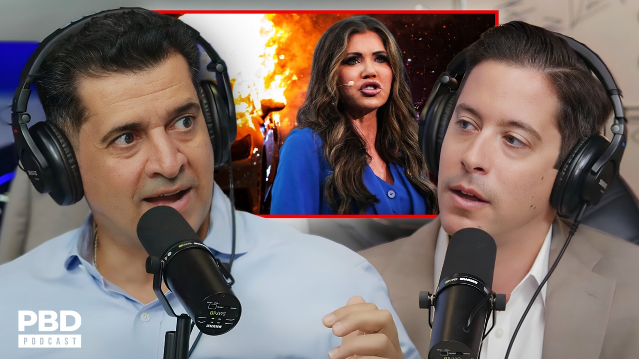 Kristi Noem BLASTS City Leaders Over ICE Riot Violence!. | Patrick Bet ...