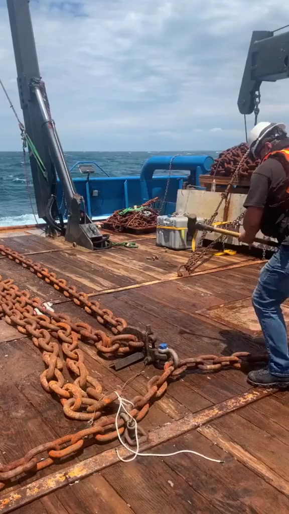 Deck Crew at Work: Ensuring Secure Rigging in Offshore Conditions ...