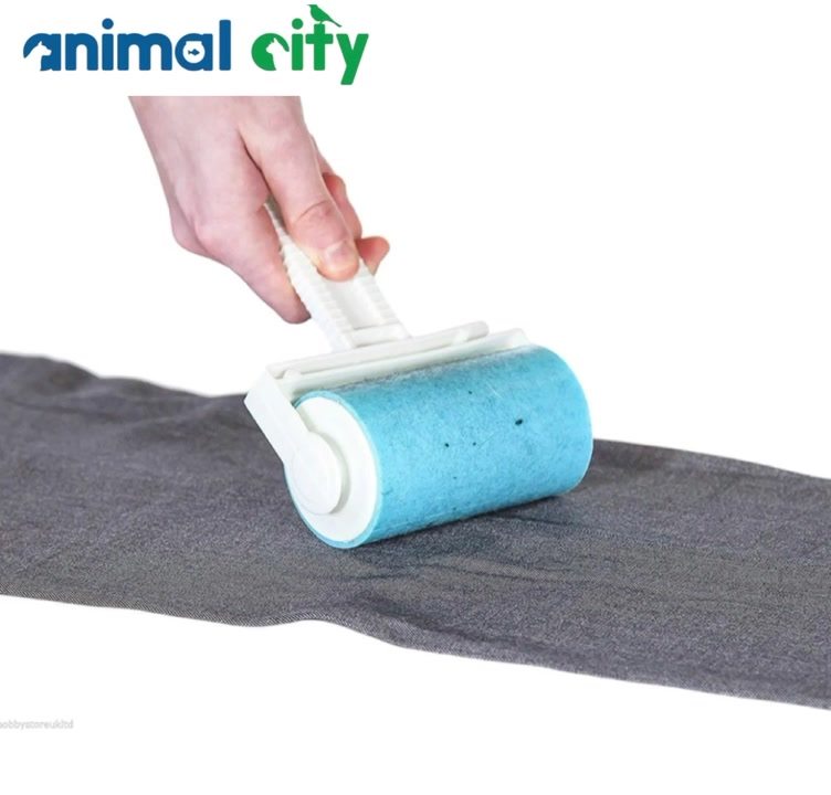 Rouleau Anti-Peluches + 7 Recharges - Élimine Poils Animaux, Poussière Et Peluches Sur Vêtements, Meubles Et Voiture