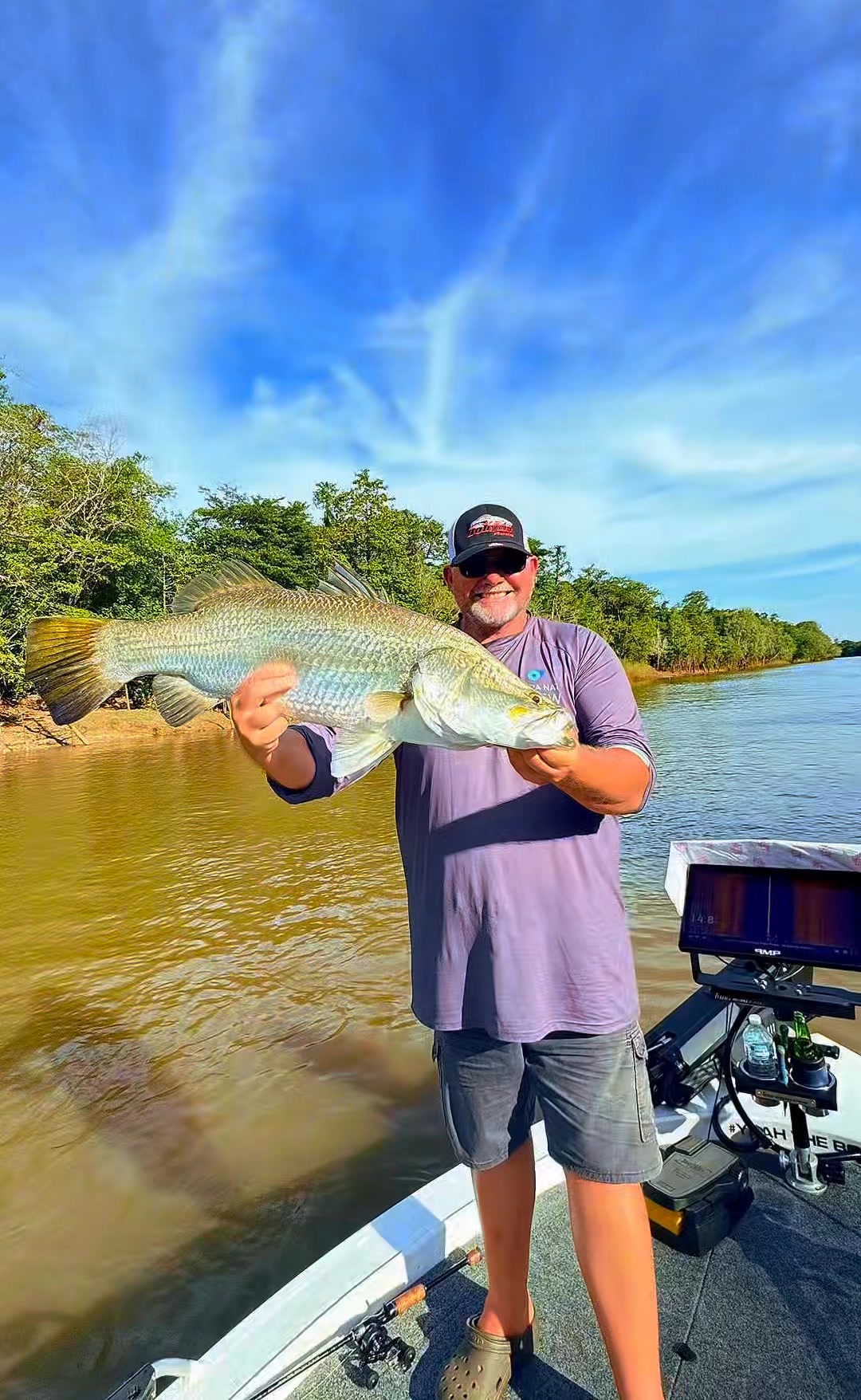 It's worth every bit of the 6500 km drive.🎣🤗👍 #officialgarminambassador ...
