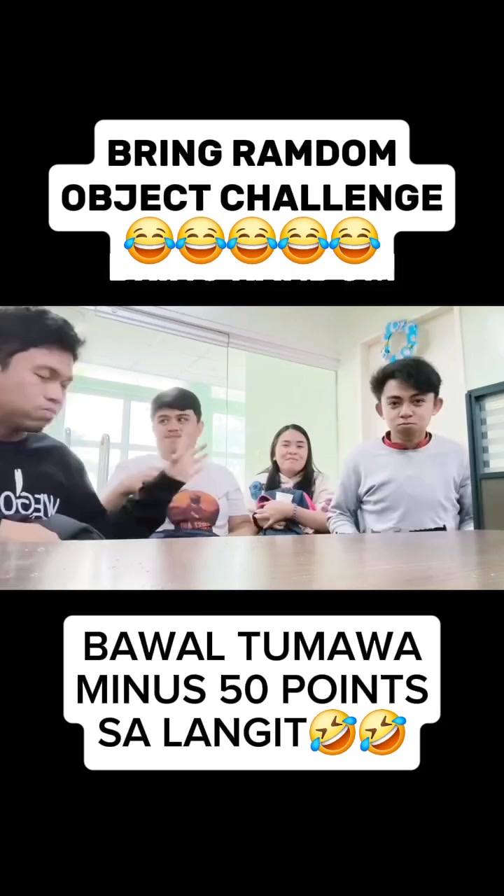 Bring random object challenge. 🤣 | Trending Pinoy Videos | Facebook