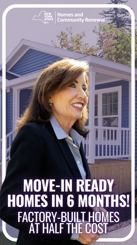 Six months. ~$250,000. Your dream home. MOVE-IN NY is