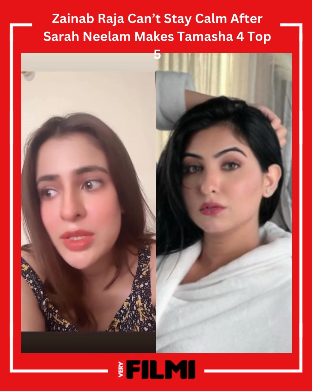 Very Filmi - Former Tamasha contestant Zainab Raja has... | Facebook