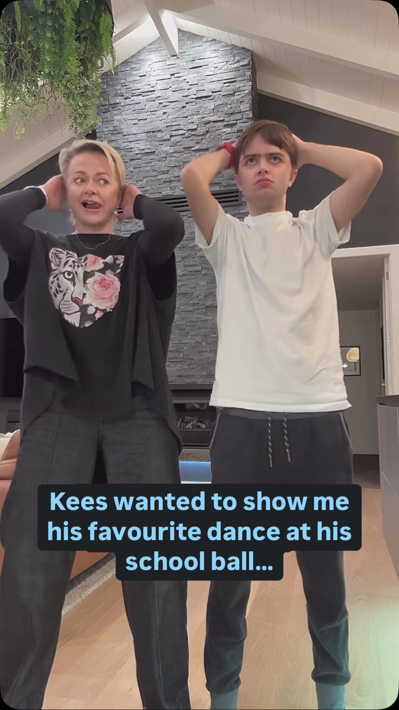 Kees LOVED this classic dance at his school ball and wanted to teach me ...