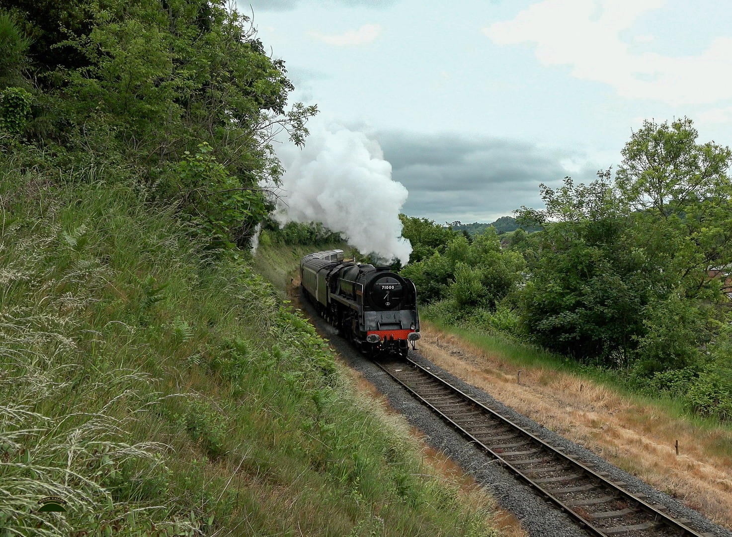 With 71000 Duke Of Gloucester BR Standard Class 8 Steam Locomotive ...