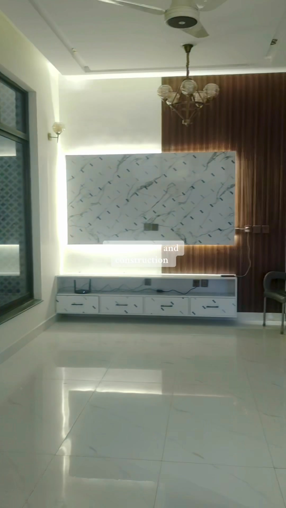 KRM interior and construction
