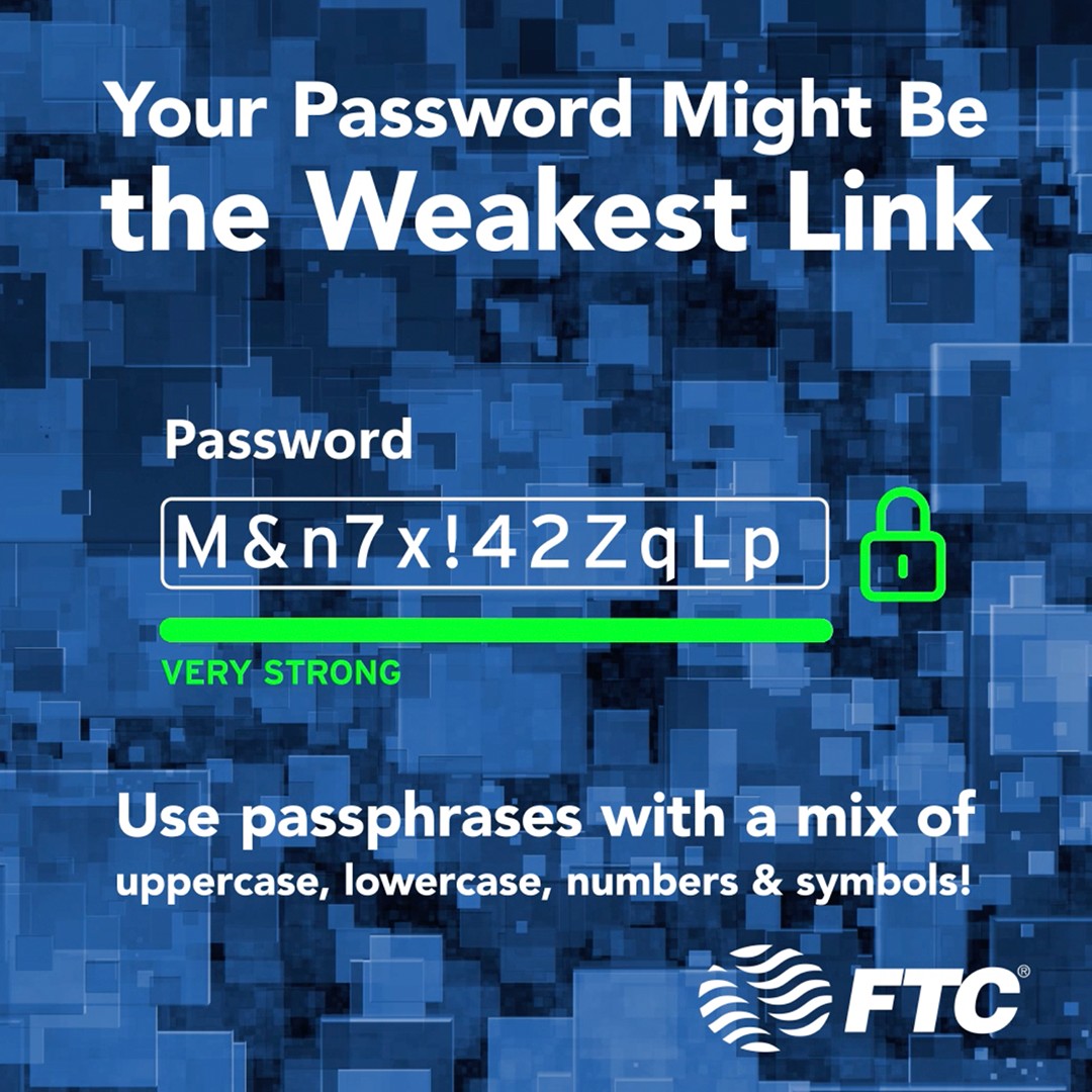 Your password is your first line of defense. 🔐 As technology gets ...