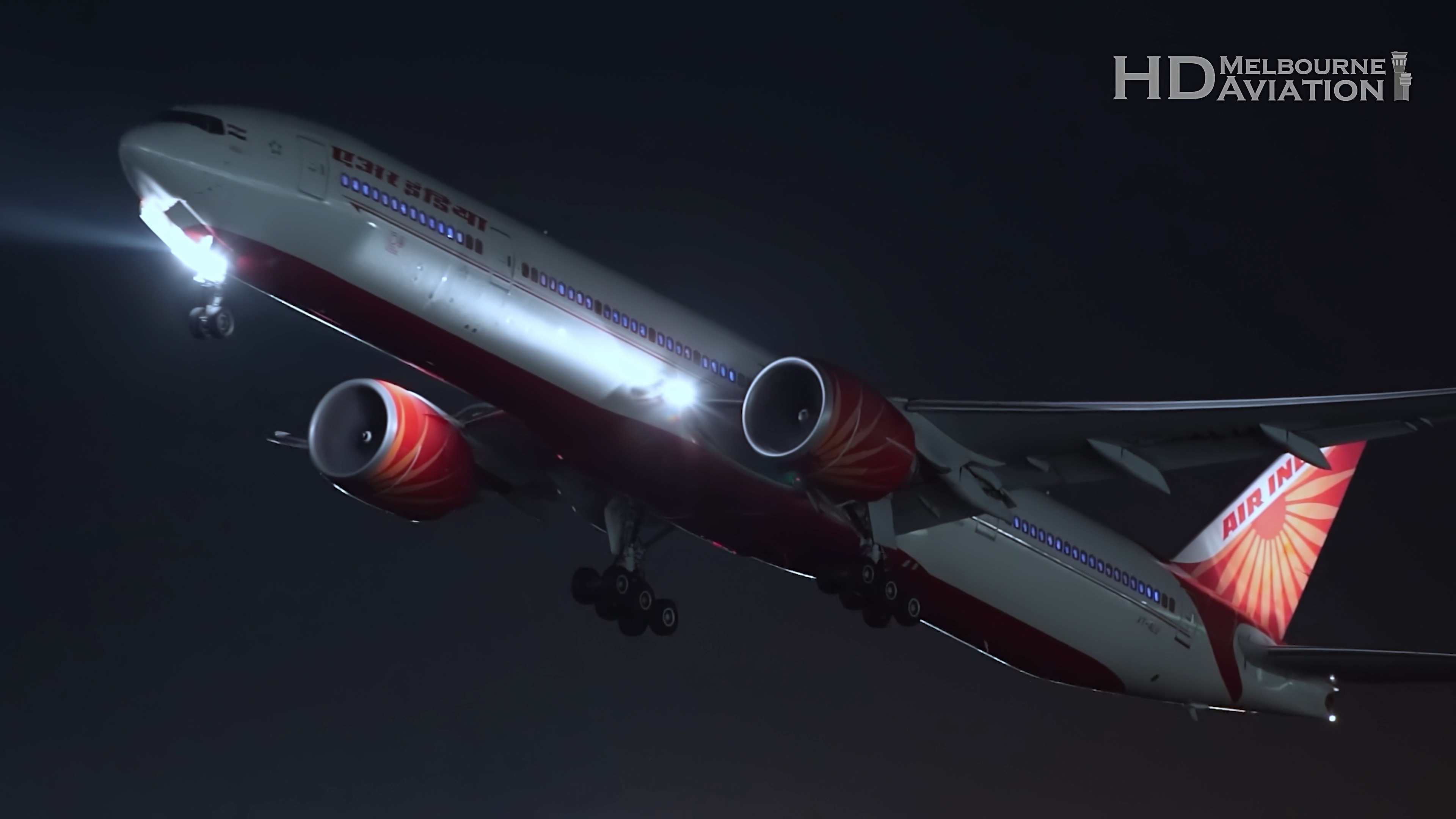 ✈️ Air India Boeing 777-300ER Takeoff from San Francisco Airport