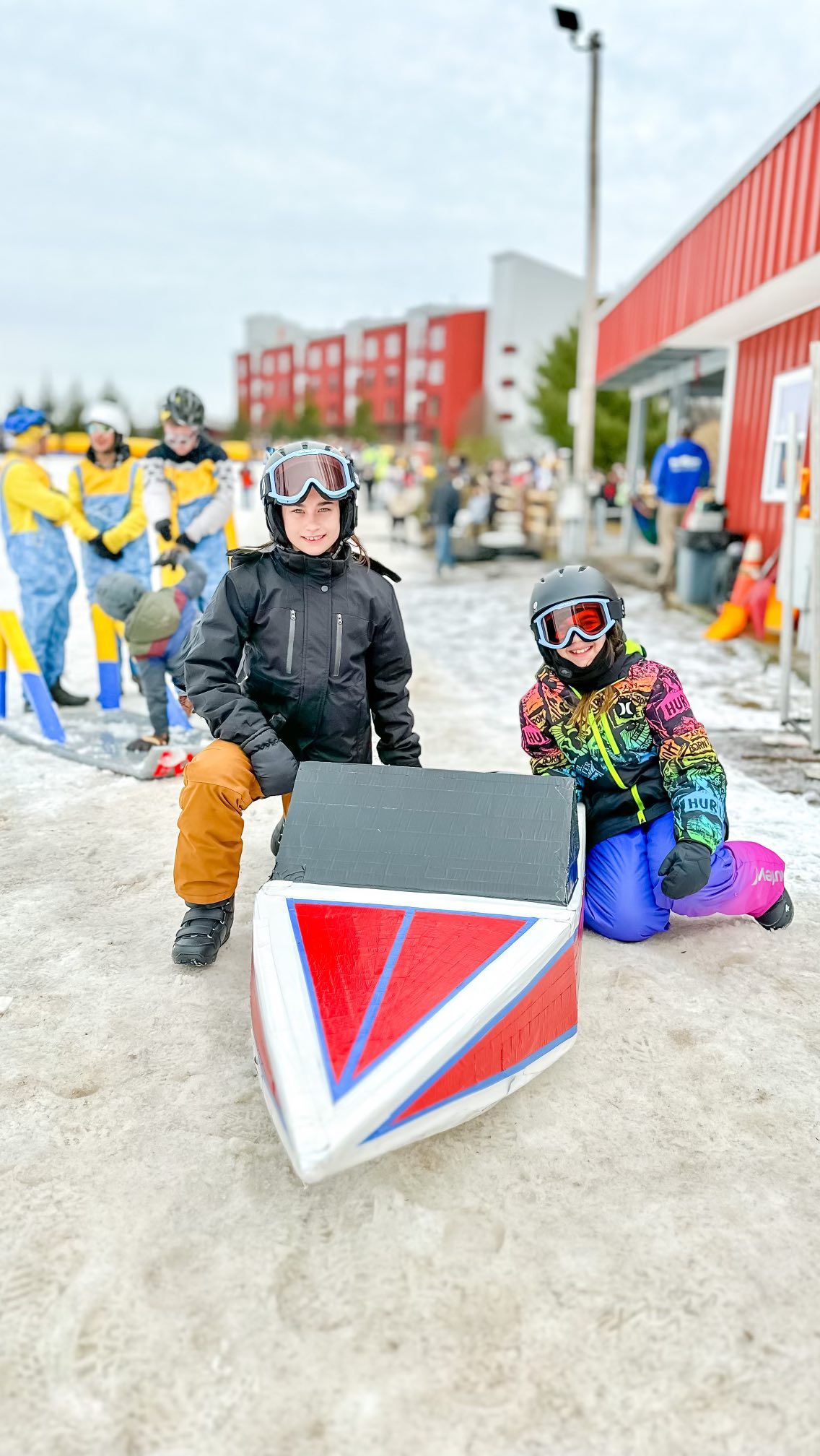 Yesterday over 30 teams joined us for our 2023 Cardboard Box Race ...