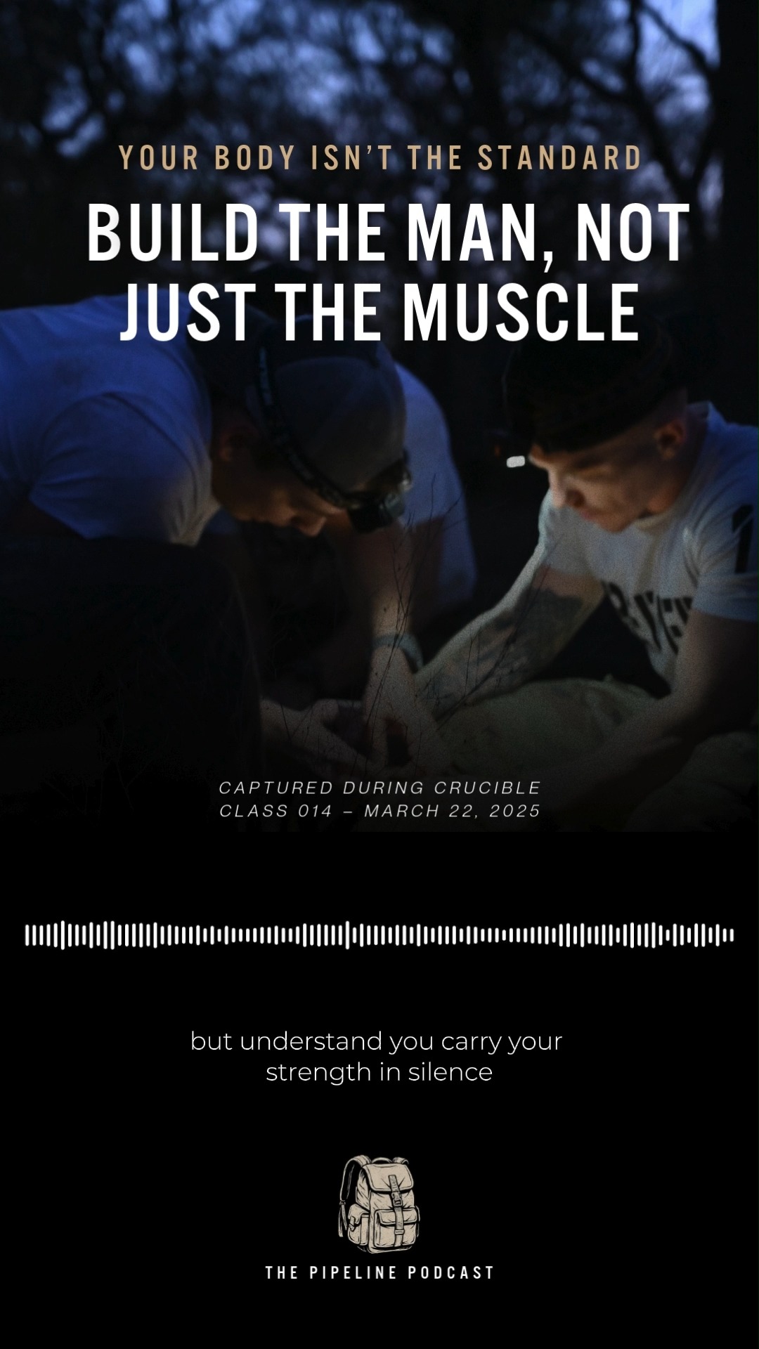 The body is not the standard. A bigger chest won’t make you a stronger ...
