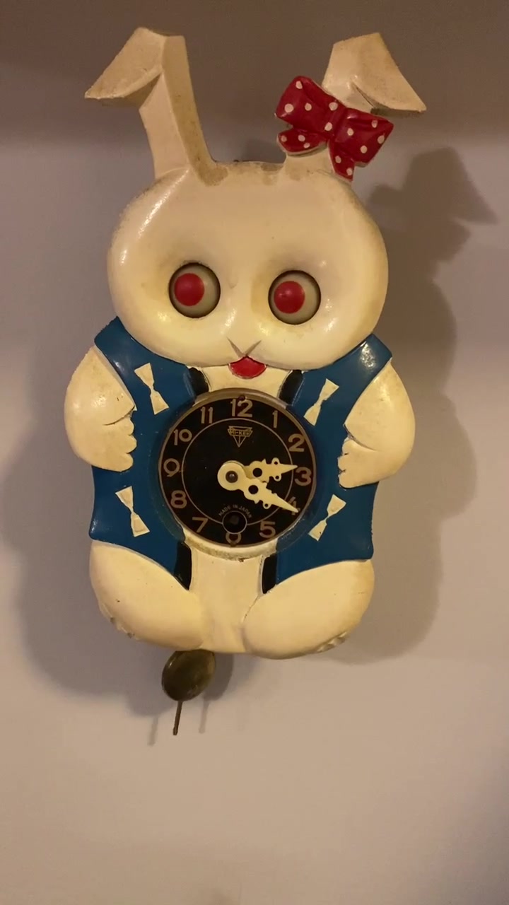 Vintage Japanese wind-up bunny find