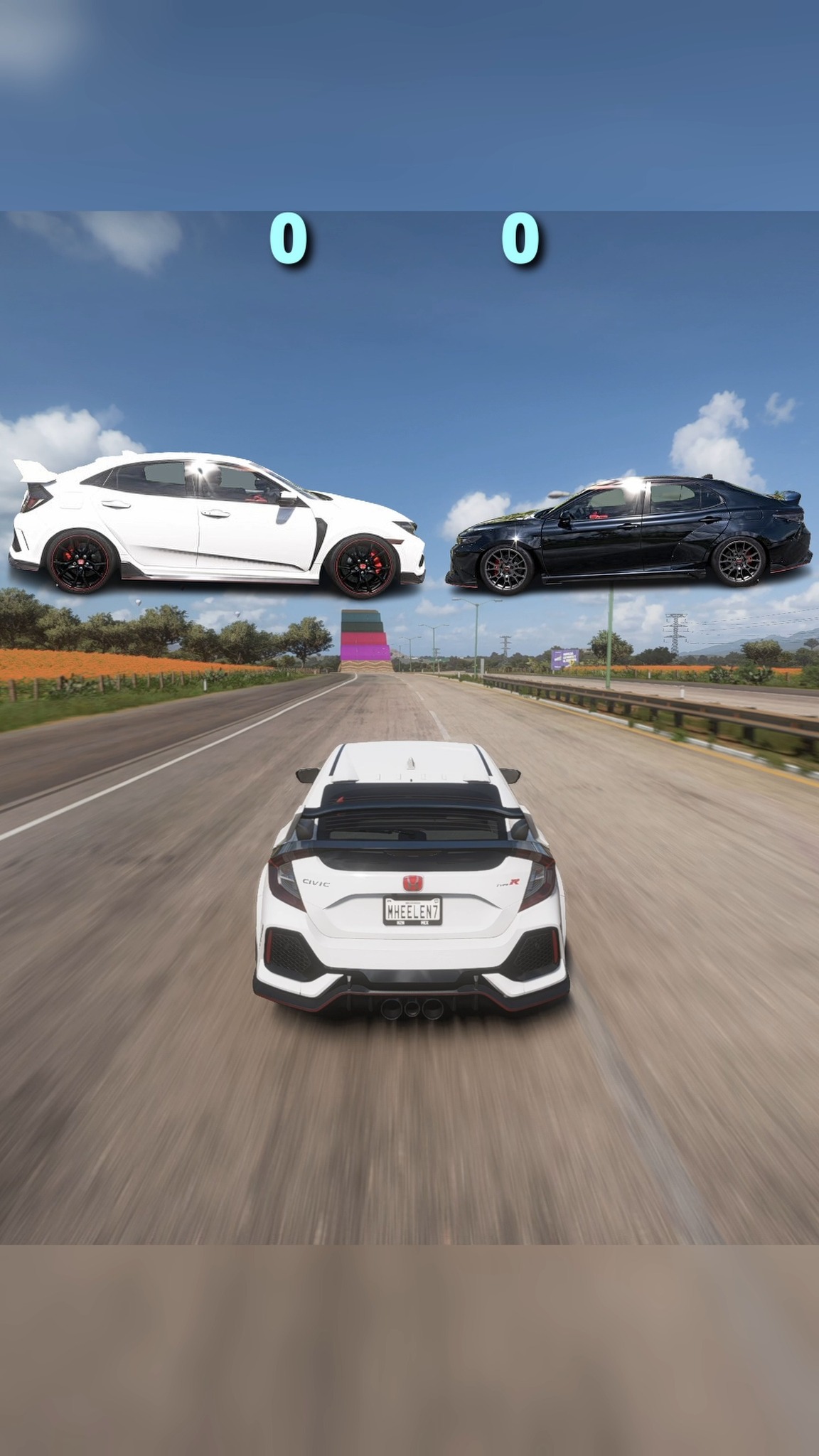 2018 HONDA CIVIC TYPE R VS, 2023 TOYOTA CAMRY TRD |FORZA HORIZON 5# ...