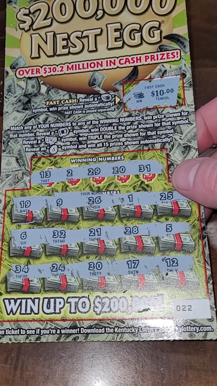 $10 Lottery Scratch Offs Put to The Test! #lottery #lotteryticket ...