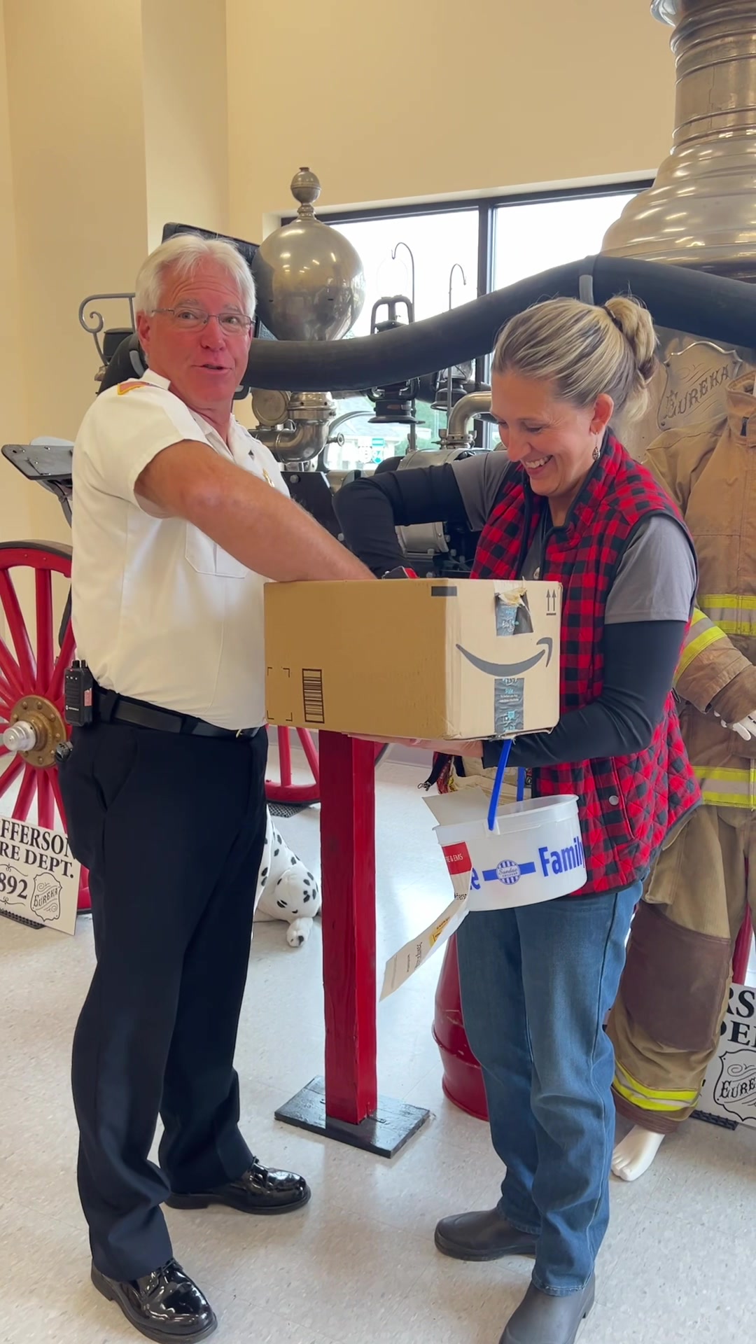 This was our biggest 50/50 raffle prize drawing, congratulations ...