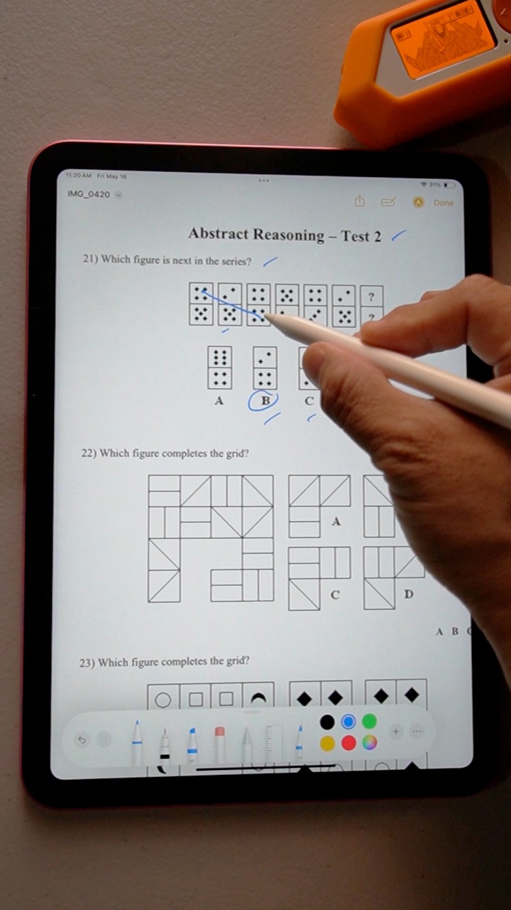 abstract reasoning test 2 #abstract #logicalreasoning | Kacoding Reels ...