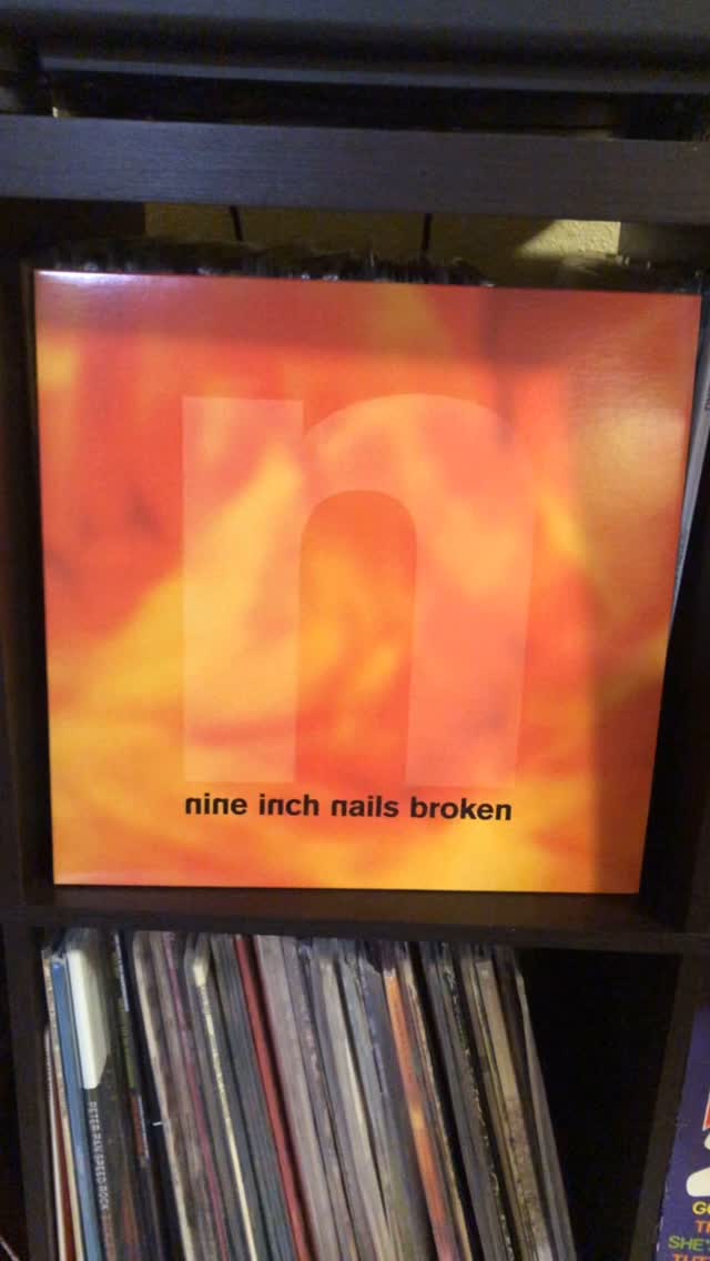 1992 Nine Inch Nails Broken 12” EP + 7” Single + Promo Leaflet