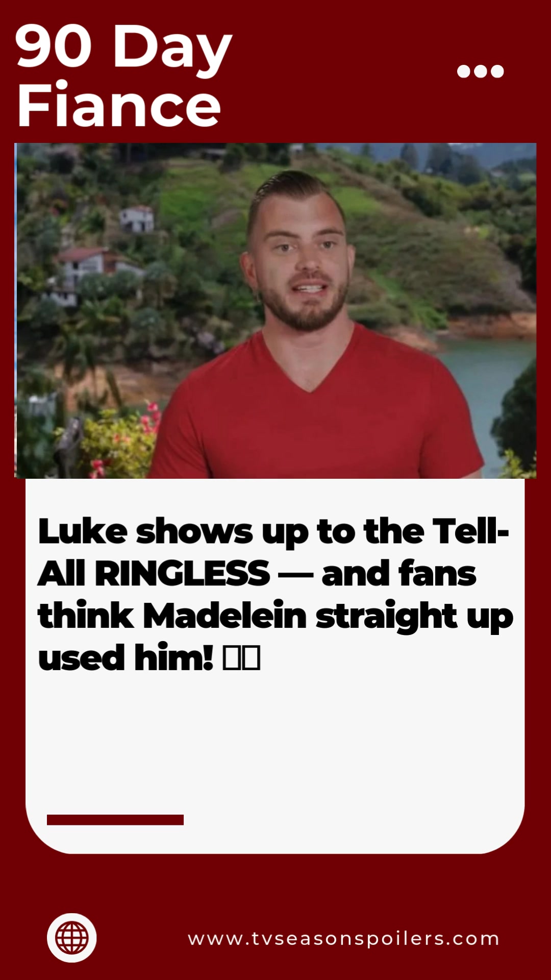 90 Day Fiance: Luke Breaks Silence On How Madelein Took Advantage Of ...