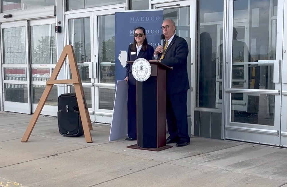 Mayor Michael Inman, John Bannon (Community Development Coordinator ...