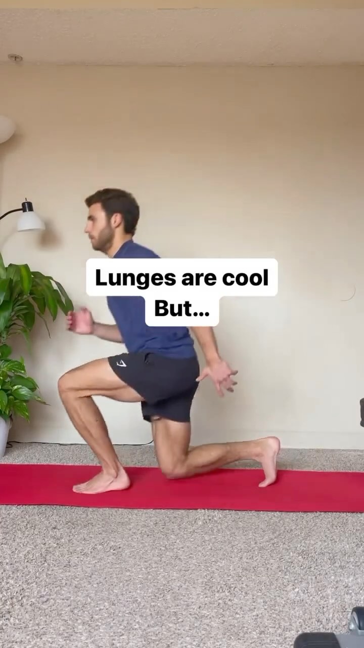 Lunges are a good full body exercise but they won’t help you get out of ...