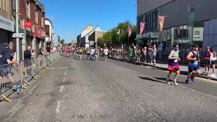 Action from today’s Strabane Lifford Half Marathon - all the best to ...