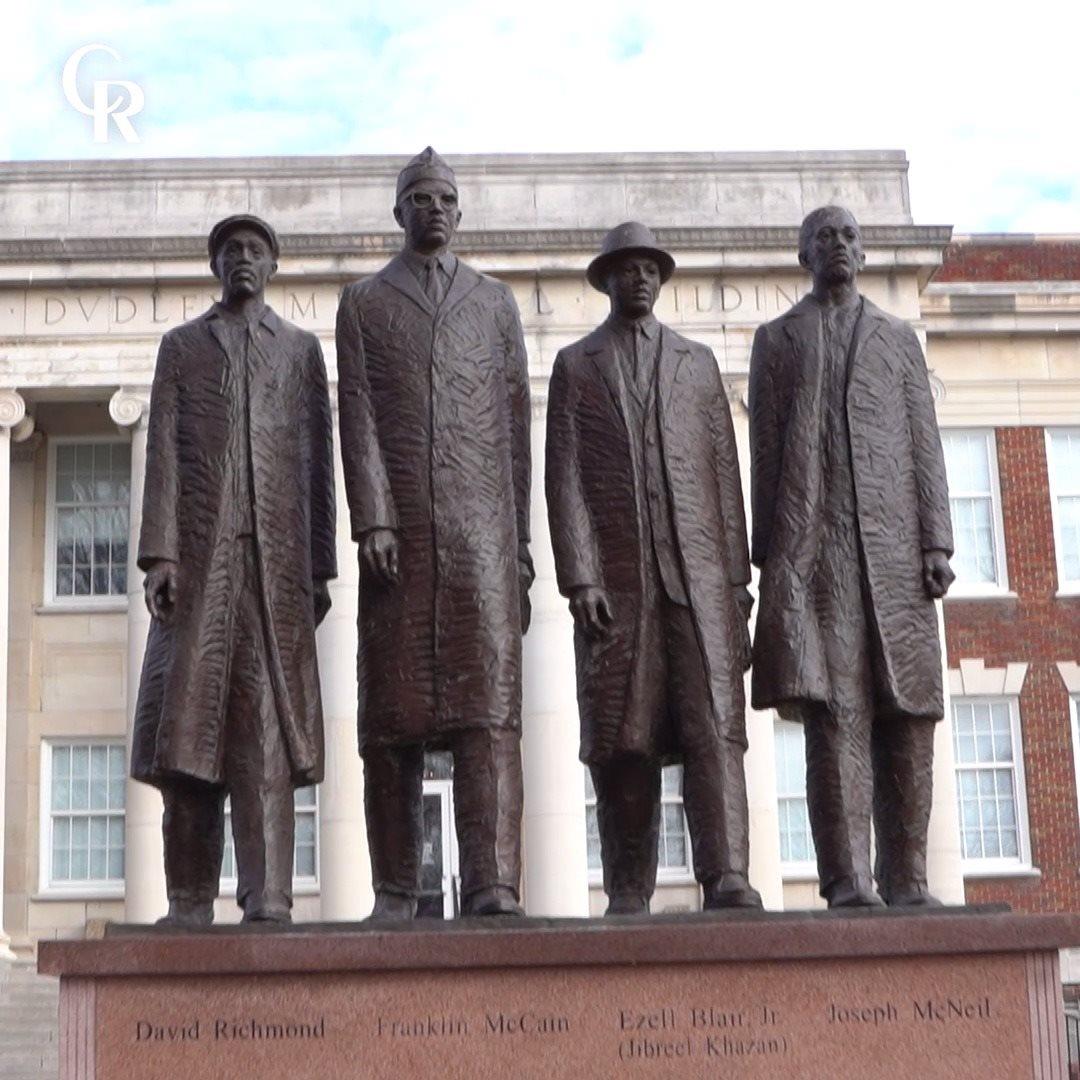 Today, we honor the Greensboro Four. | On February 1, 1960, four North ...