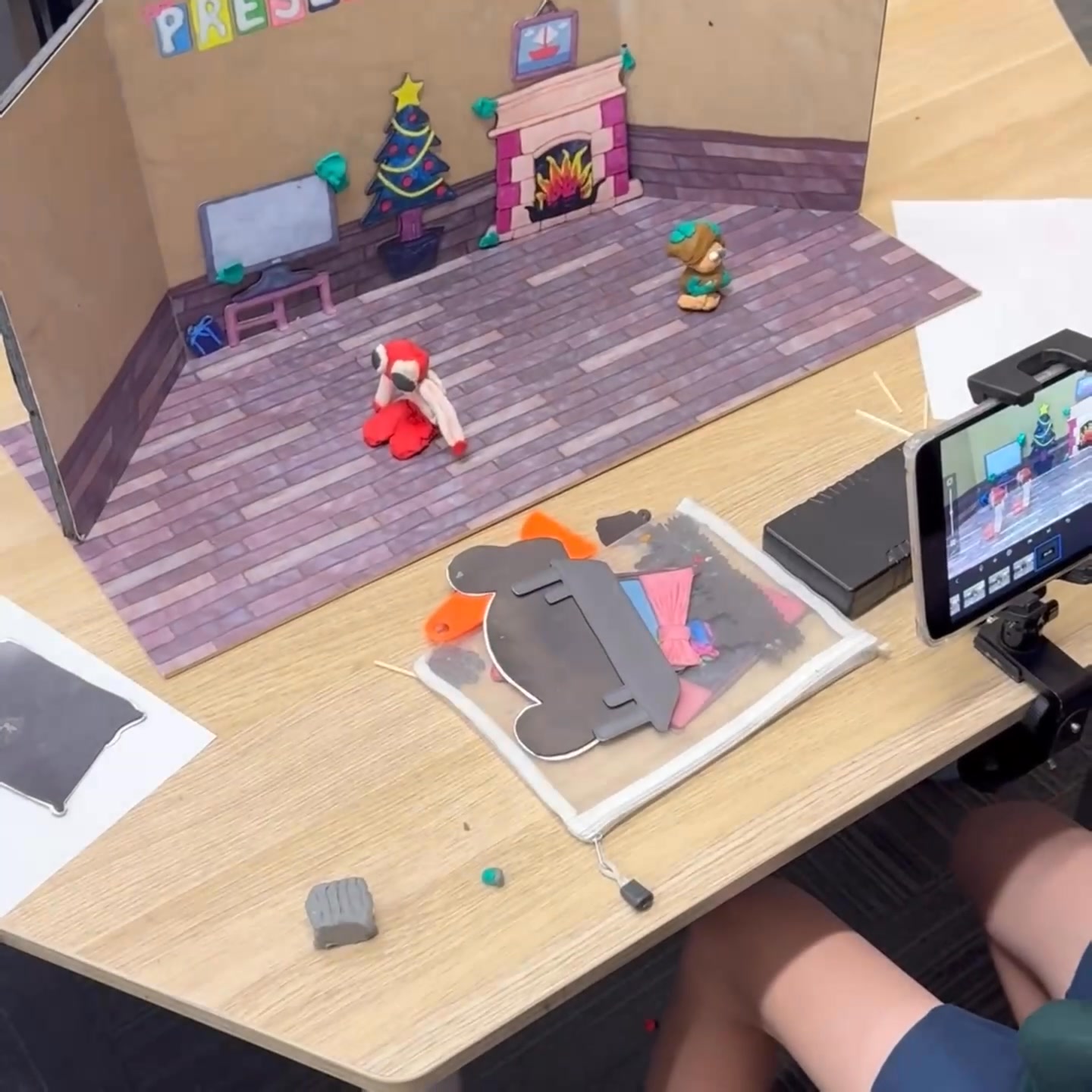 🎬 CLAYMATION FUN TODAY! 🎨 Today our students took part in an exciting ...