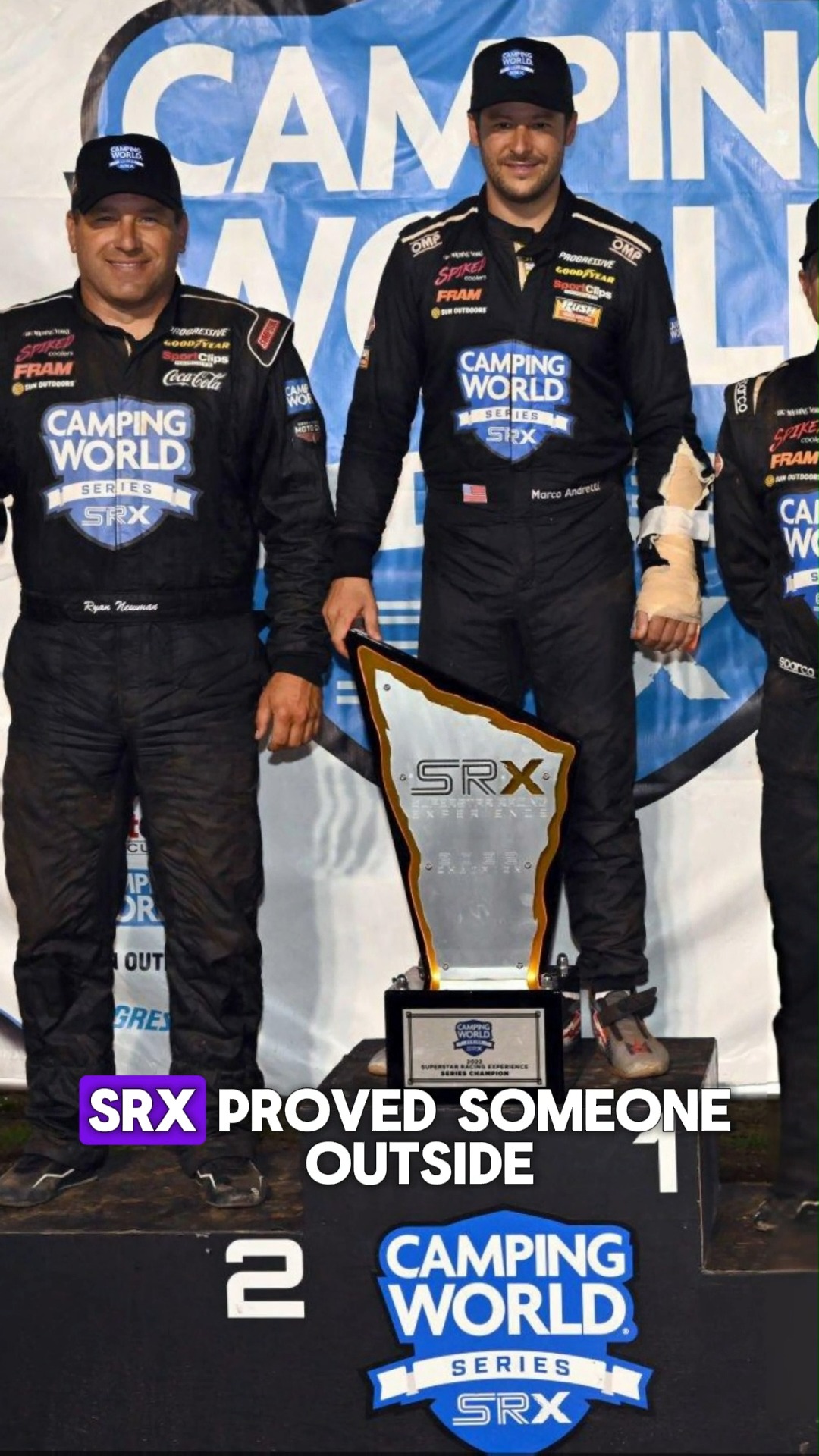NASCAR finally admits SRX was a real threat. Tap to watch the fallout.🔥 ...