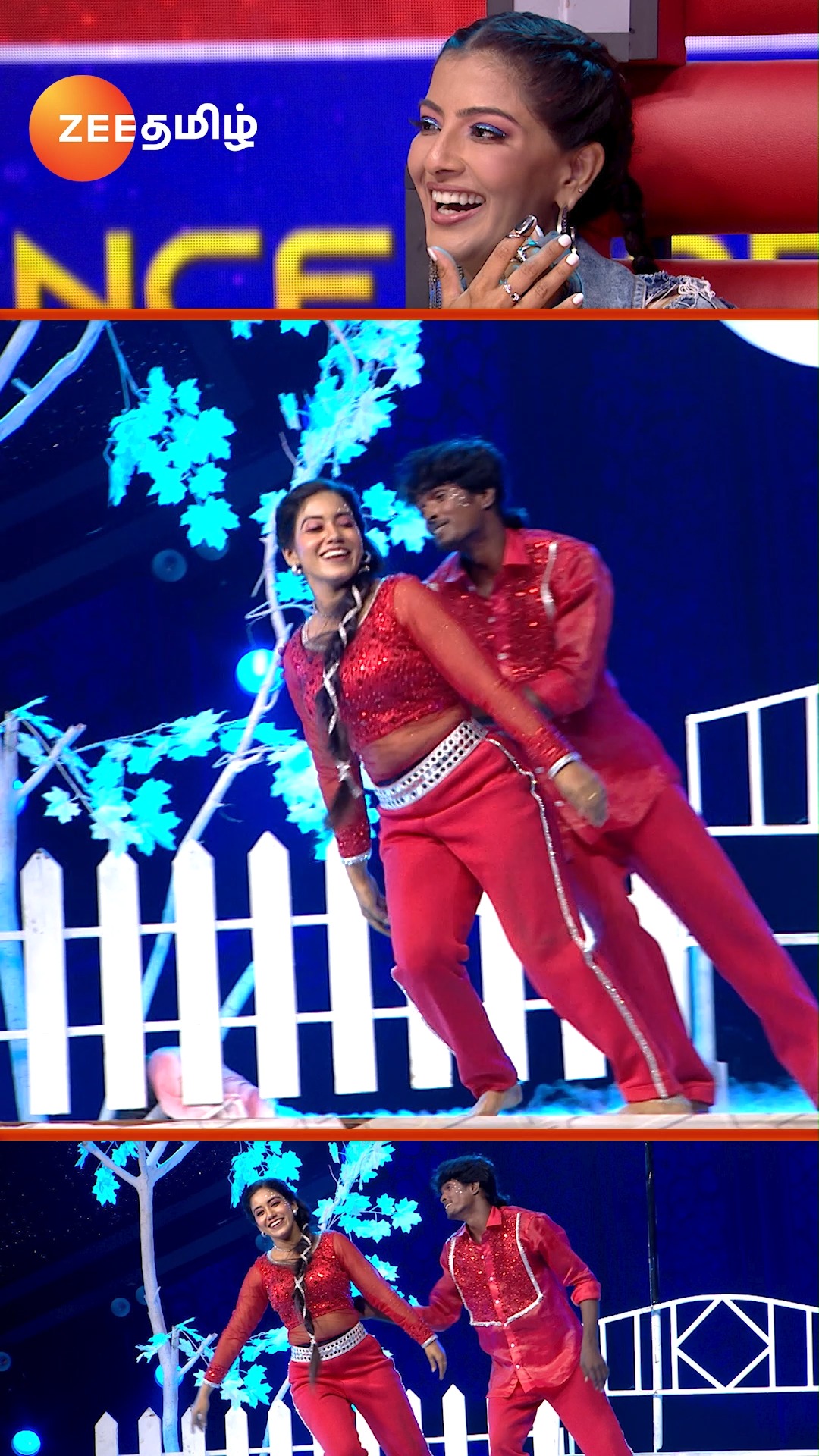 Lovesss Over Loaded😍 #preetha #thillai Dance Jodi Dance Reloaded 3 ...