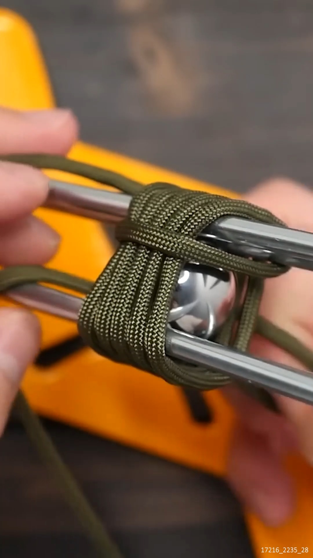 Making a Monkey's FIST Door Knocker #monkeyfist #weavingprojects