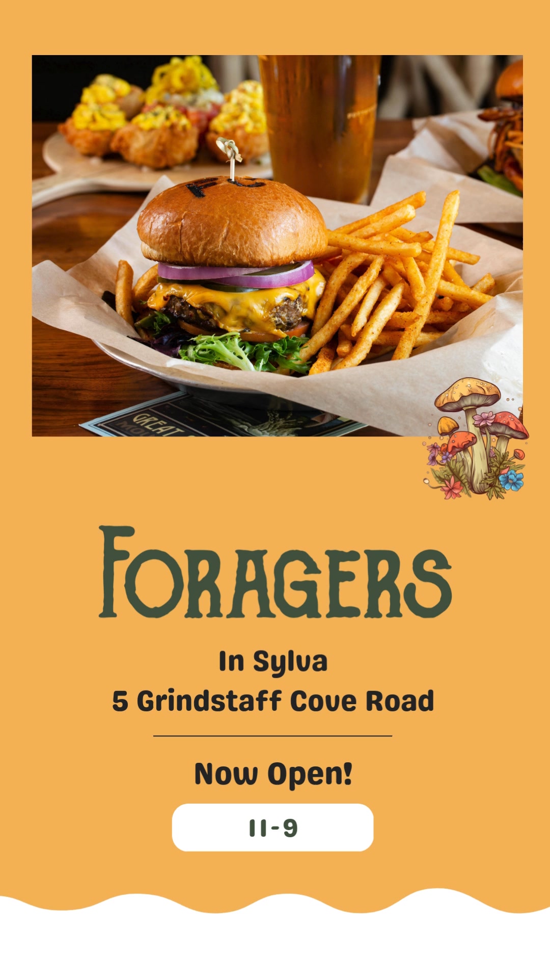 Foragers new location in Sylva! Open Mon, Wed, Thurs, Fri, 11-9, and 10 ...