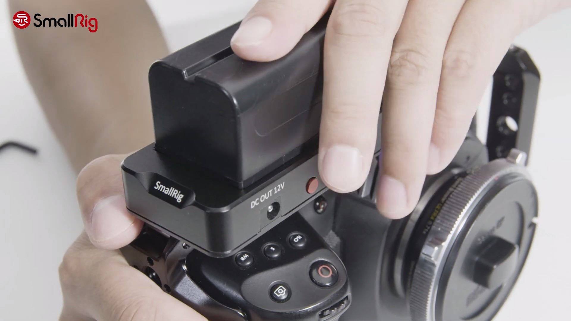 Arm your BMPCC 4K/6K cameras with SmallRig NP-F Battery Adapter 