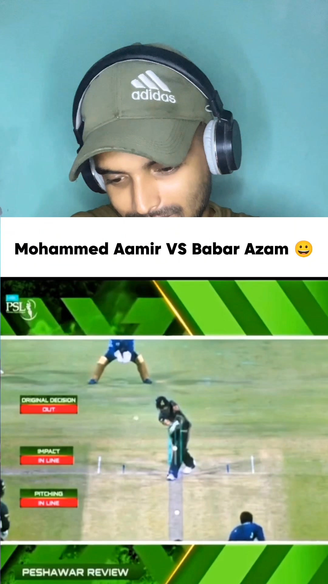 Babar Azam VS Mohammad Amir 😀😂😊 . . . . . . . . #reelsviralシ #foryouシ ...