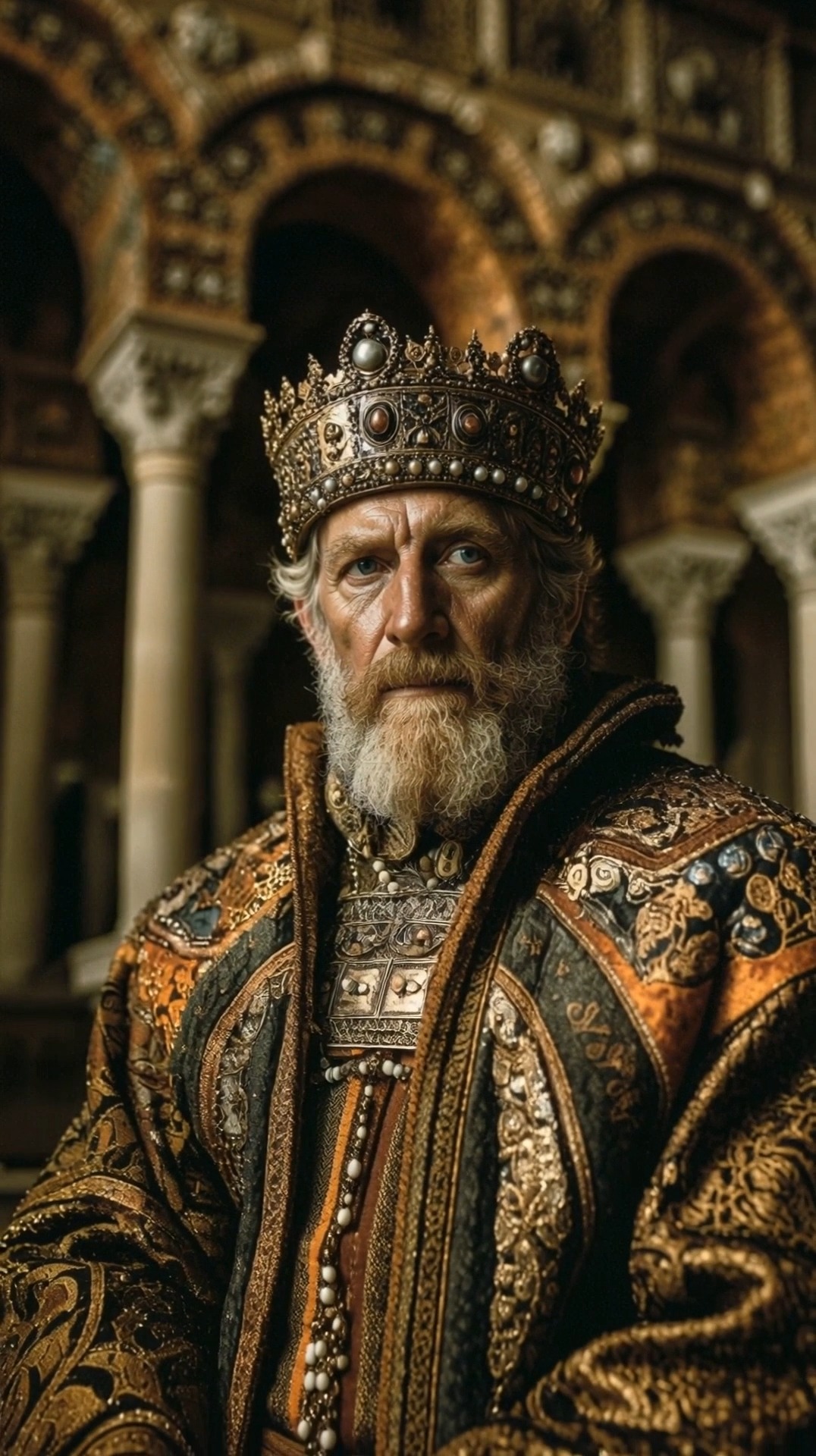 Roger II of Sicily was not born in the north, but his blood carried it ...