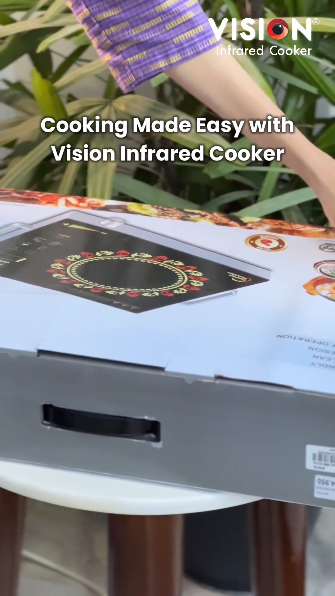 Daily cooking made easy with Vision Infrared Cooker! #vision # ...