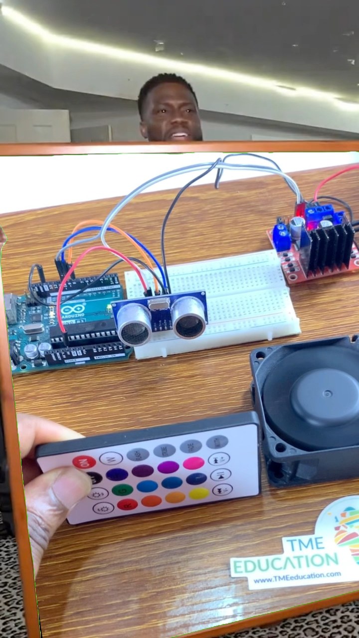 Fan Speed control with Arduino Using Ultrasonic Sensor | Upload Ideas ...