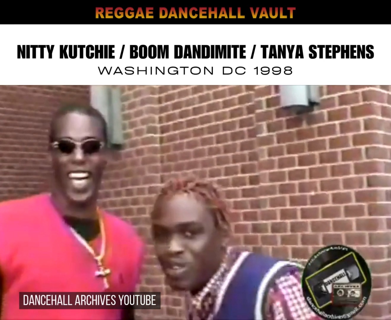 Nitty Kutchie, Tanya Stephens & Boom Dandimite (RIP) in Washington 