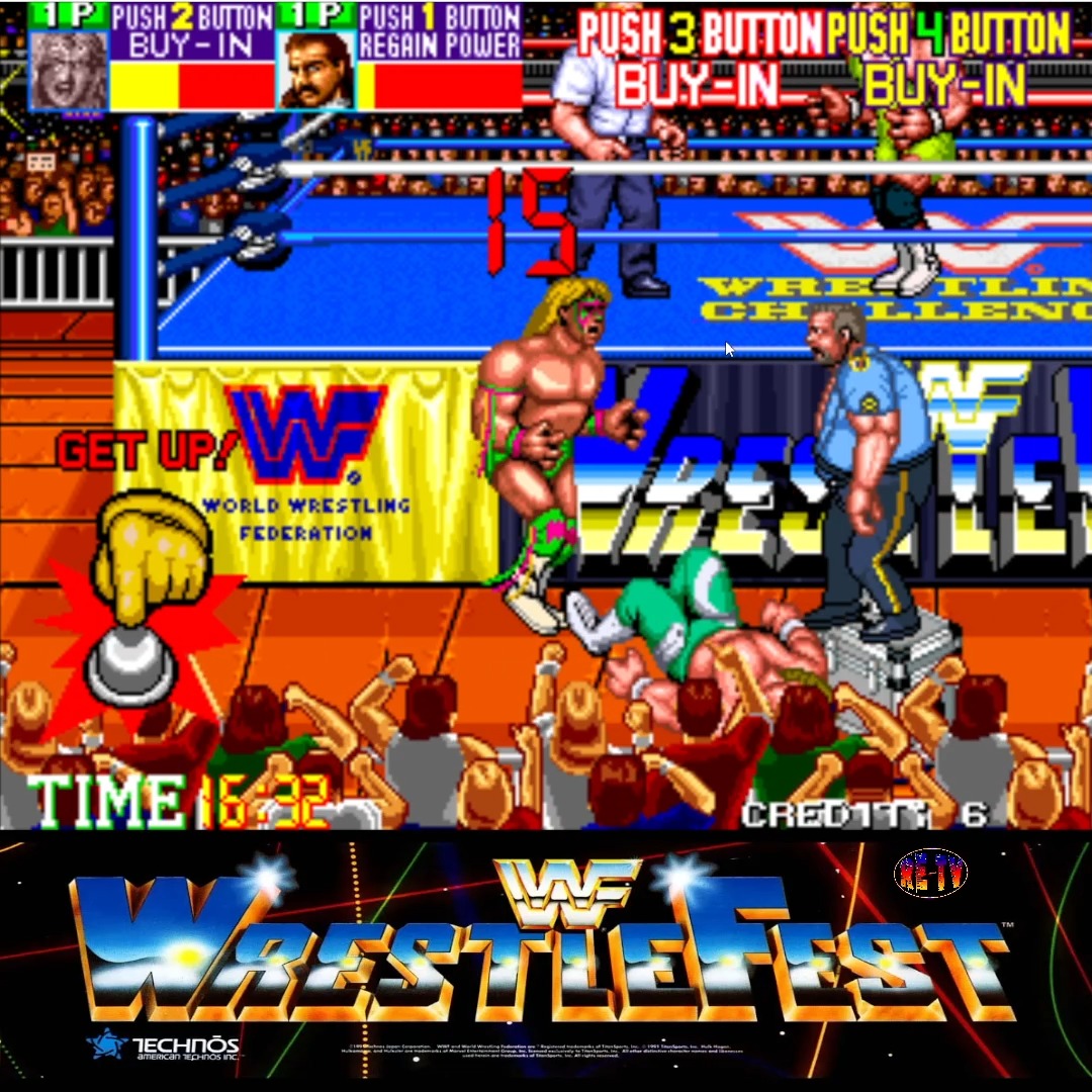 WWF Wrestlefest | Arcade | 1991 | Retro-Entertainment TV | Facebook
