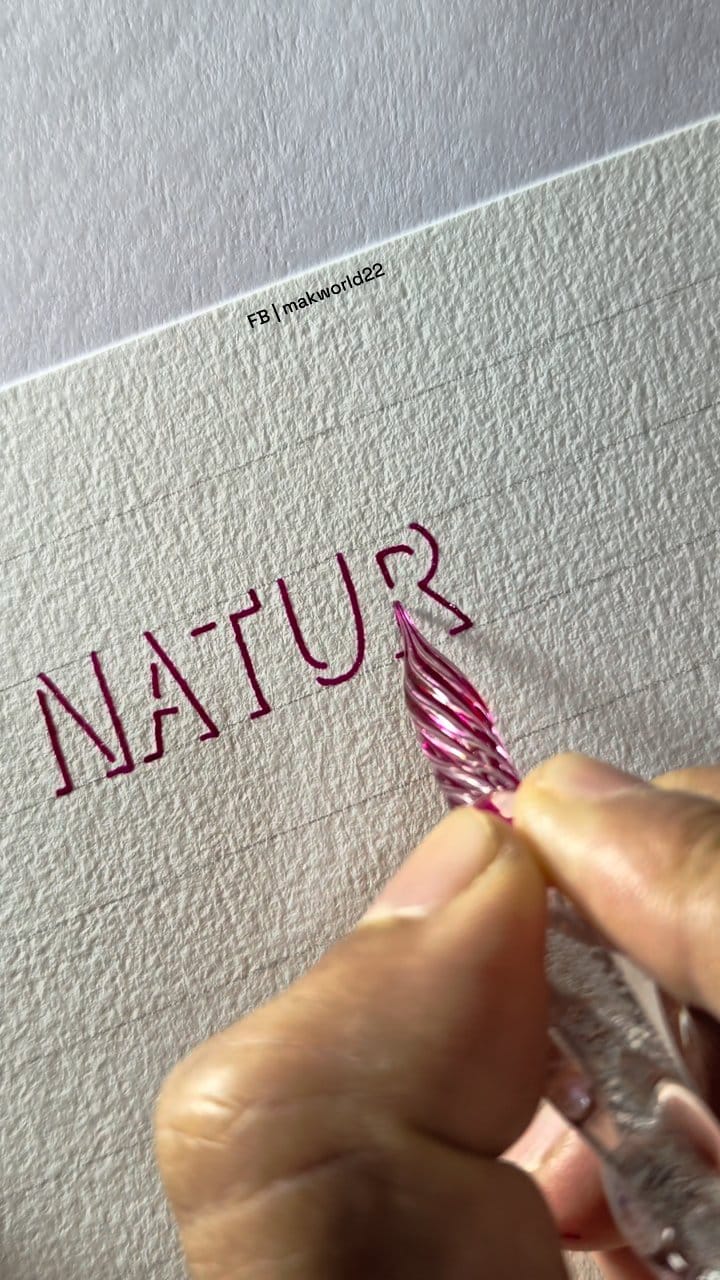 This art is so amazing😍 3D shadow lettering #lettering #art #3d | MaK ...