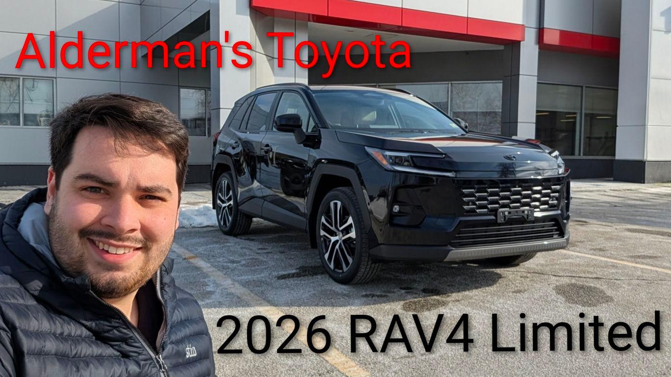 It's finally here!! Take a look at the all-new redesigned 2026 RAV4 ...