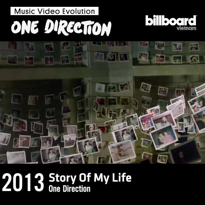 MUSIC VIDEO EVOLUTION: ONE DIRECTION | Nhân dịp 10 năm tạo ra đội hình ...