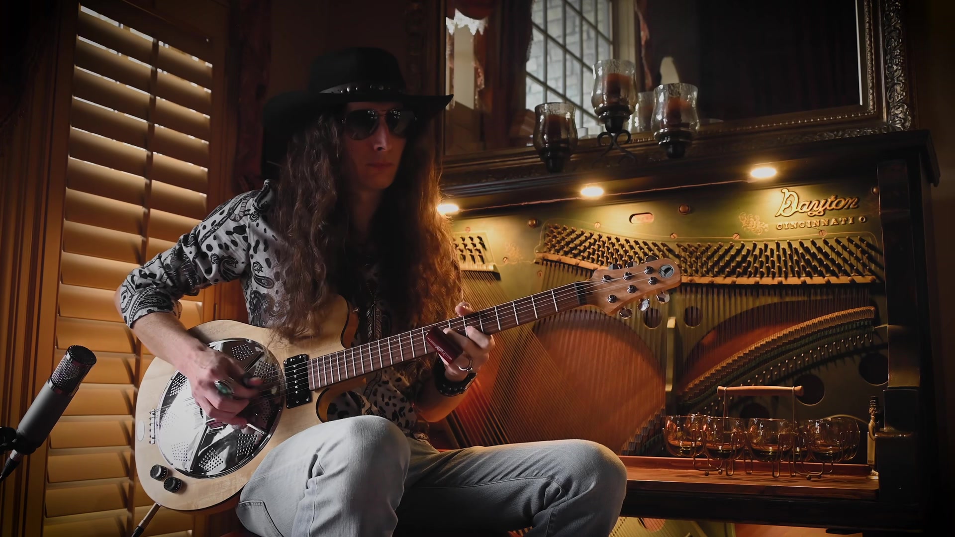 Justin Johnson Signature 3-String Shovel Guitar🔥🖤www