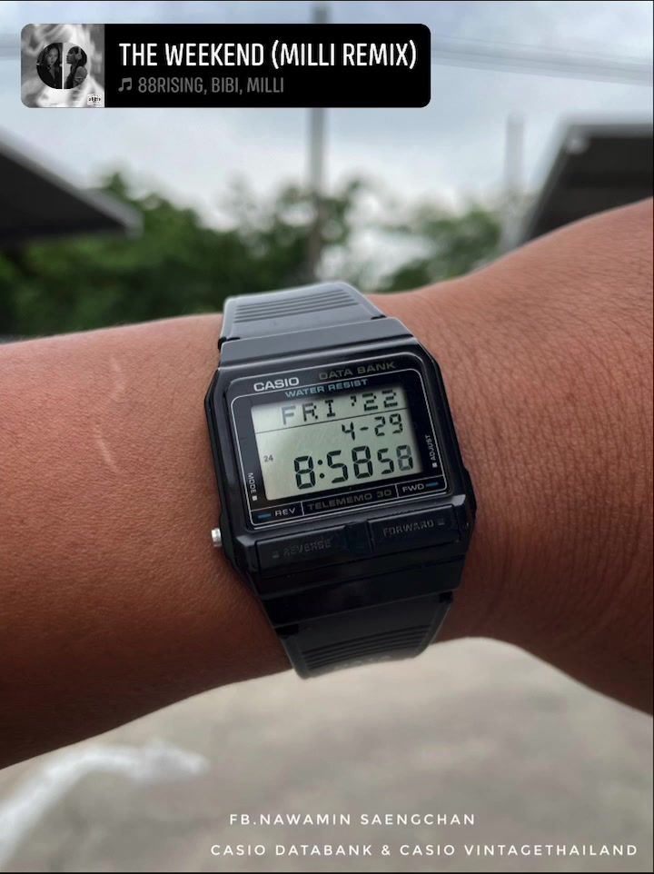 Casio Databank Telememo DB-57W from 1990