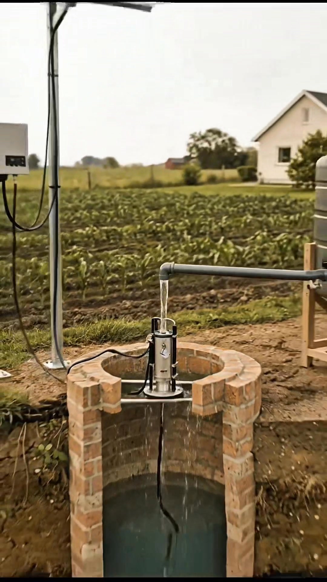 Un pozo somero bien construido puede ser una fuente confiable de agua ...